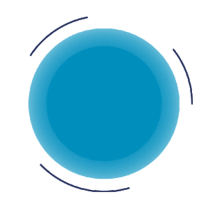 Blue circle design illustration