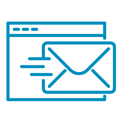 Icon image of email.