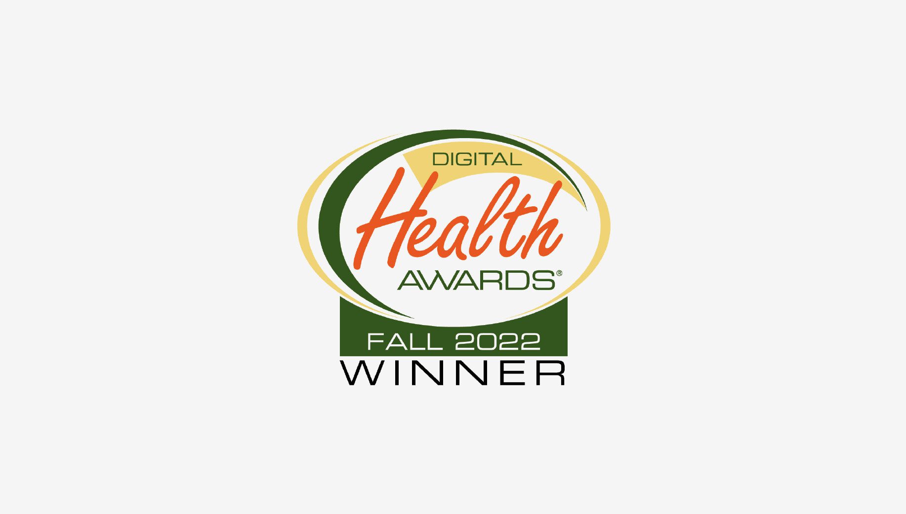 Digital Health Awards Winner logo