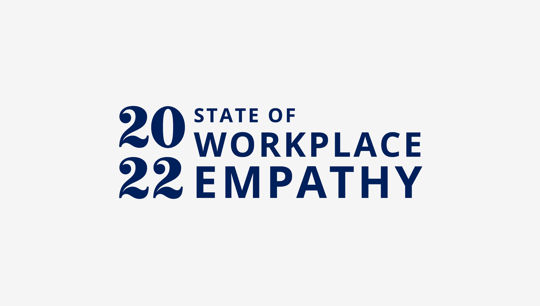 2022 State of Workplace Empathy logo